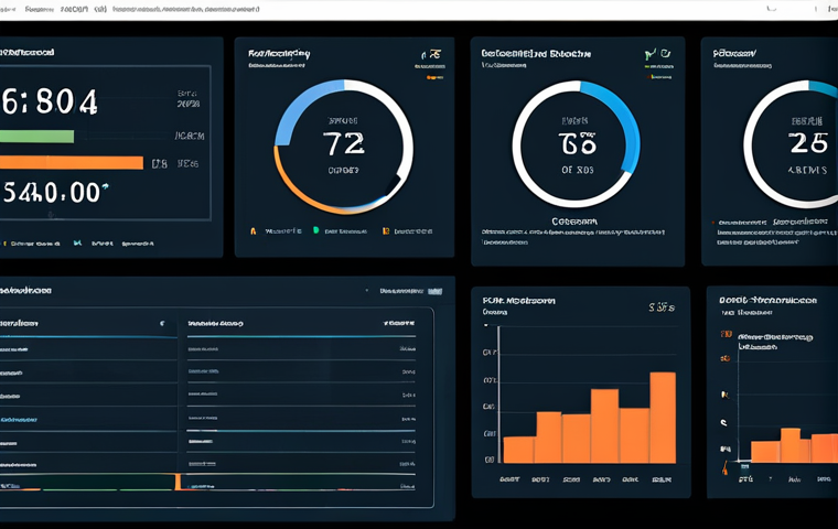 SIEM 솔루션의 네트워크 트래픽 모니터링 기법 - SIEM Dashboard Overview**
"A clear and concise dashboard displaying key security metrics from a SIE...